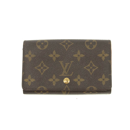 Louis Vuitton Monogram Canvas Porte Tresor Bifold Wallet #3858