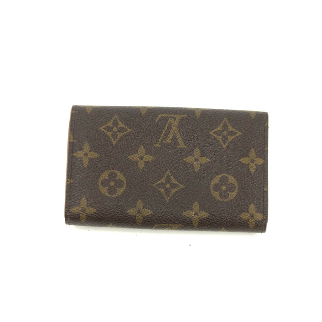 Louis Vuitton Monogram Canvas Porte Tresor Bifold Wallet #3858