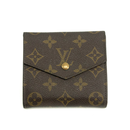 Louis Vuitton Monogram Canvas Elise Compact Wallet #3861