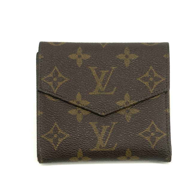 Louis Vuitton Monogram Canvas Elise Compact Wallet #3861