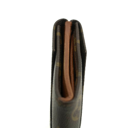 Louis Vuitton Monogram Canvas Elise Compact Wallet #3861