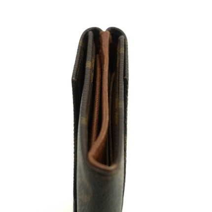 Louis Vuitton Monogram Canvas Elise Compact Wallet #3861