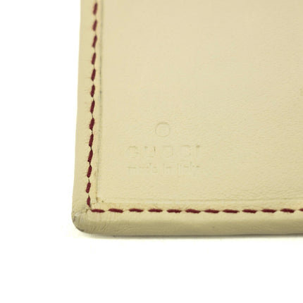 Gucci Pink x White Nylon Compact Wallet #3863