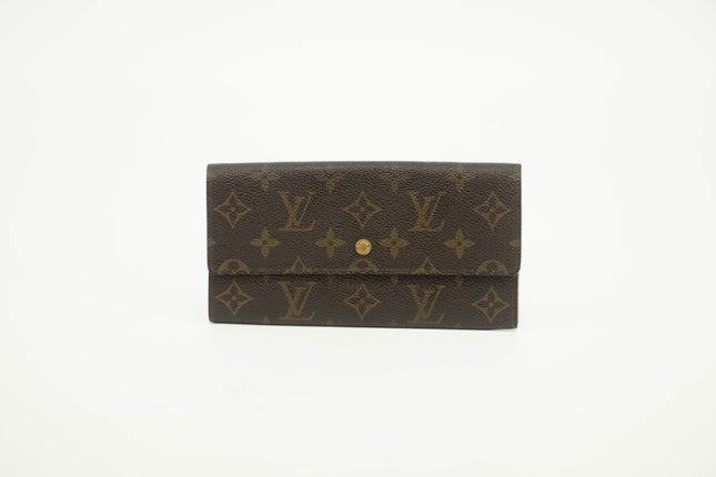 Louis Vuitton Monogram Canvas Sarah Long Wallet #3905
