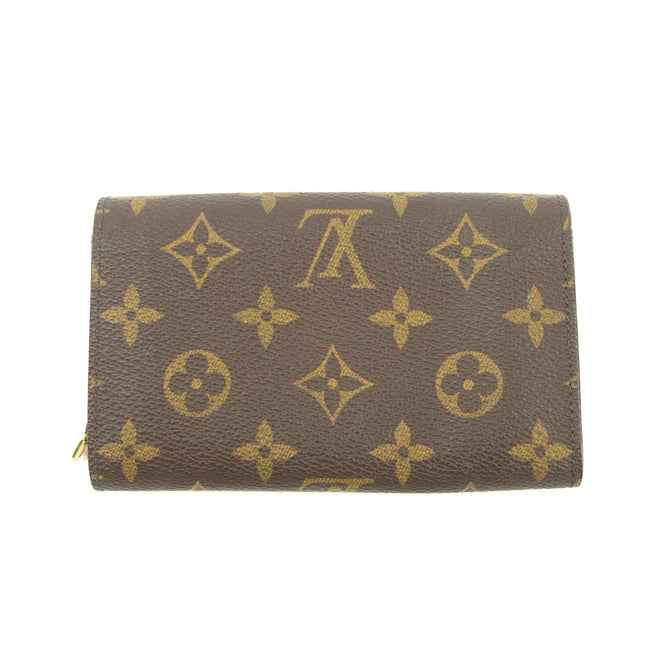 Louis Vuitton Monogram Canvas Porte Tresor Wallet #3928