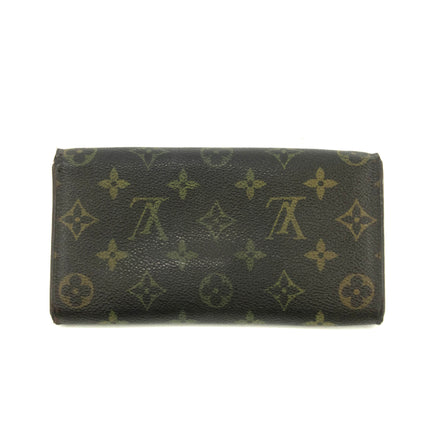 Lous Vuitton Monogram Canvas Sarah Long Wallet #3945