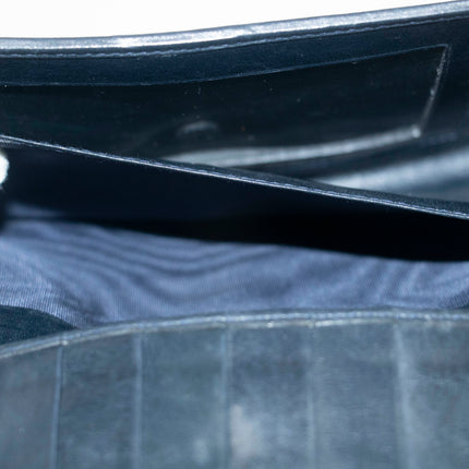 Gucci Canvas Coded Blue Ophidia Long Wallet #3947