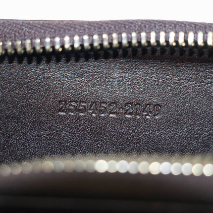 Gucci Guccissima Zip Around Card Case Brown #3949