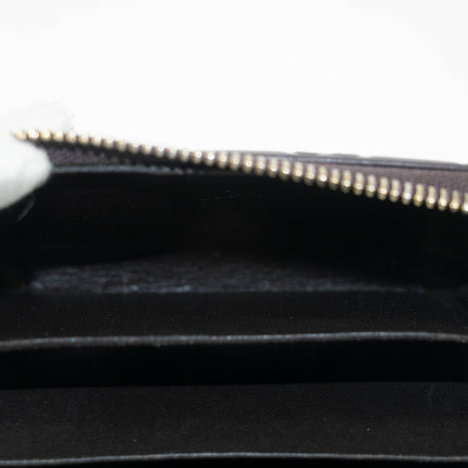 Gucci Guccissima Zip Around Card Case Brown #3949