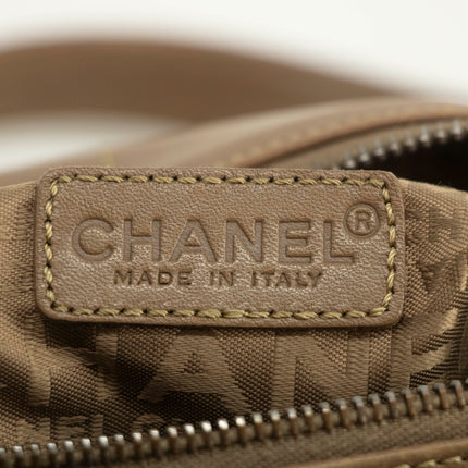 Chanel Brown Chocolate Bar Brown Lambskin Boston Bag #3985