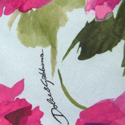 Dolce & Gabbana Multicolor Floral High Waist Leggings Pants