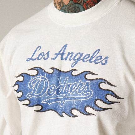 Off White - Blue Flame Long Sleeve