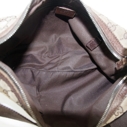 Gucci Beige GG Canvas x Leather Shoulder Bag #4630
