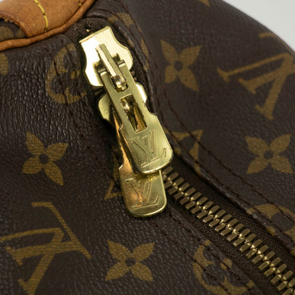 Louis Vuitton Monogram Canvas Brown Keepall 50 Boston Bag #4679