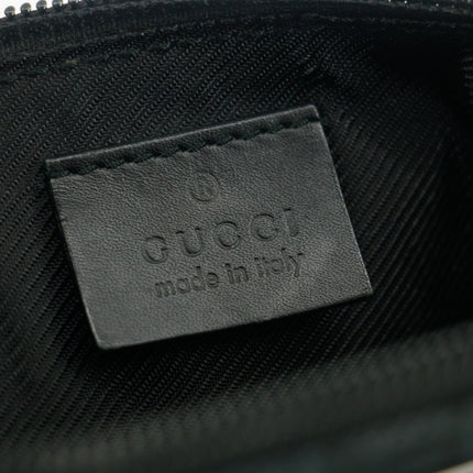 Gucci GG Canvas Black Boat Pochette Bag #4696
