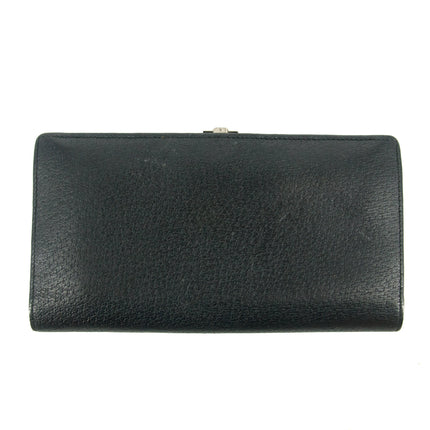 Gucci Black Leather Long Wallet #5150