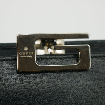Gucci Black Leather Long Wallet #5150