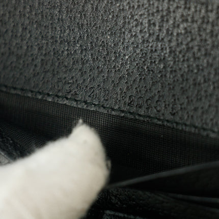 Gucci Black Leather Long Wallet #5150