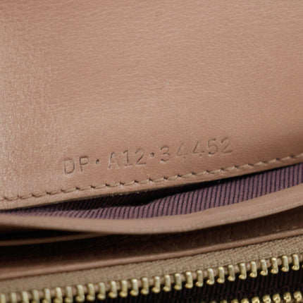 Bvlgari Pink Leather Bifold Long Wallet #5191