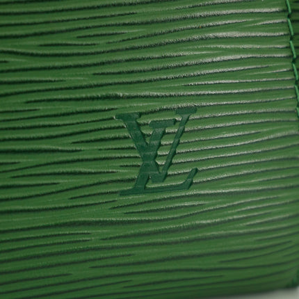 Louis Vuitton Epi Leather Green Pochette Shoulder Bag #5274