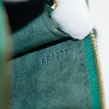 Louis Vuitton Epi Leather Green Pochette Shoulder Bag #5274