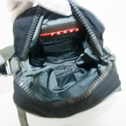 Prada Sport Nylon Black Multi Pocket Crossbody Bag #5283