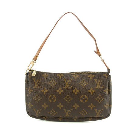 Louis Vuitton Monogram Canvas Brown Pochette Accessoire #5346