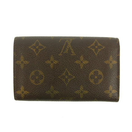 Louis Vuitton Monogram Canvas Brown Porte Tresor Wallet Wallet #5400