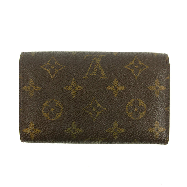 Louis Vuitton Monogram Canvas Brown Porte Tresor Wallet Wallet #5400