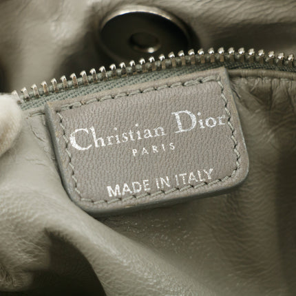 Christian Dior Lady Dior Grey Leather Tote Bag #5764