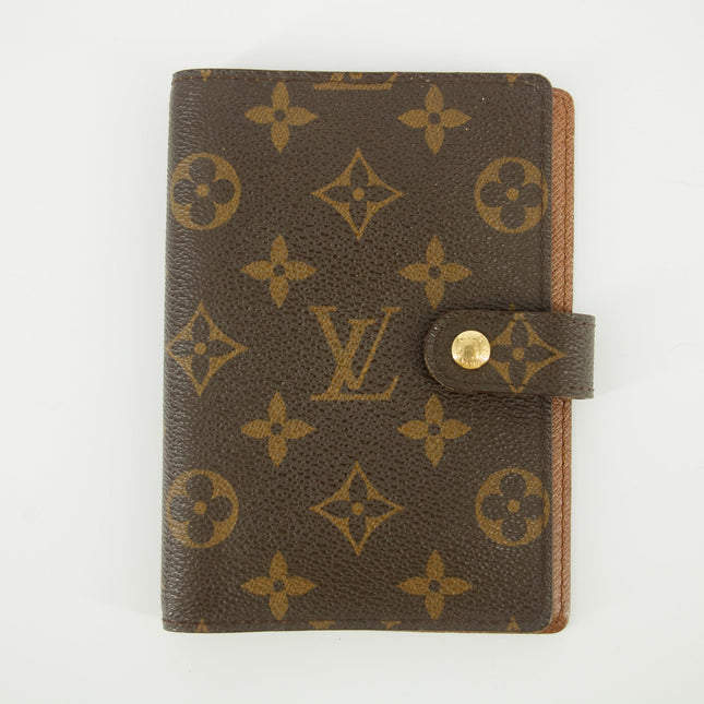 Louis Vuitton Monogram Canvas Brown Agenda PM #5777