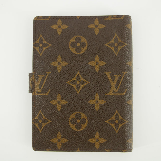 Louis Vuitton Monogram Canvas Brown Agenda PM #5777