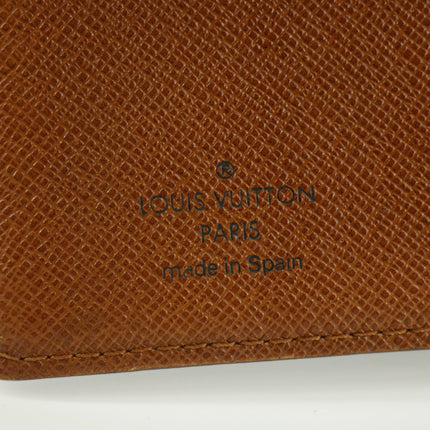 Louis Vuitton Monogram Canvas Brown Agenda PM #5777