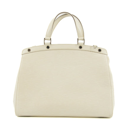 Louis Vuitton White Epi Blair MM 2Way Shoulder Bag #5787