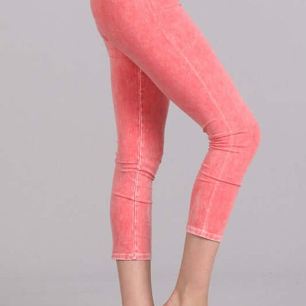 Easy Fit USA Cotton Capri Leggings Made in USA