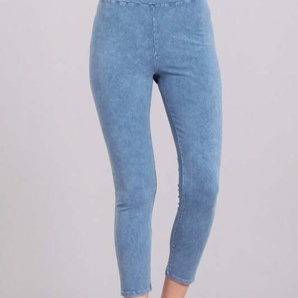 Easy Fit USA Cotton Capri Leggings Made in USA