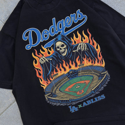 Black - Dodgers Reaper Tee