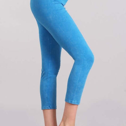 Easy Fit USA Cotton Capri Leggings Made in USA