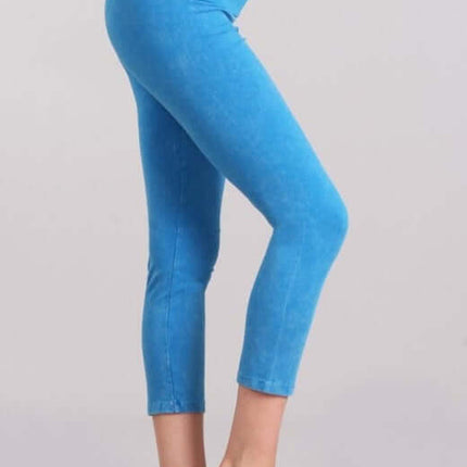Easy Fit American Cotton Capri Leggings Made in USA