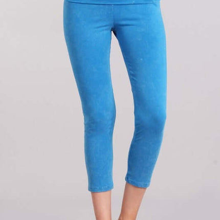 Easy Fit American Cotton Capri Leggings Made in USA