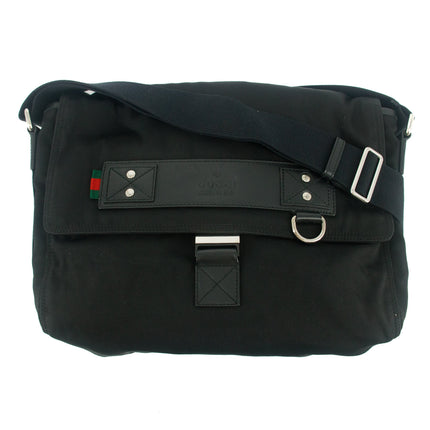 Gucci Black Nylon Tessuto Crossbody Bag #7705