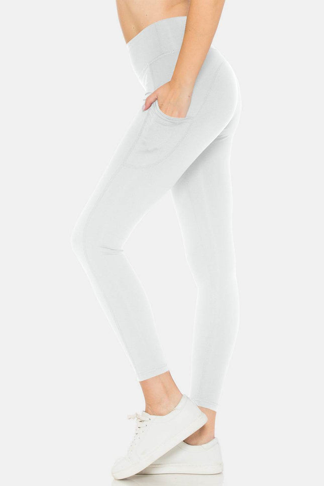 Leggings Depot High Waist Leggings with Pockets