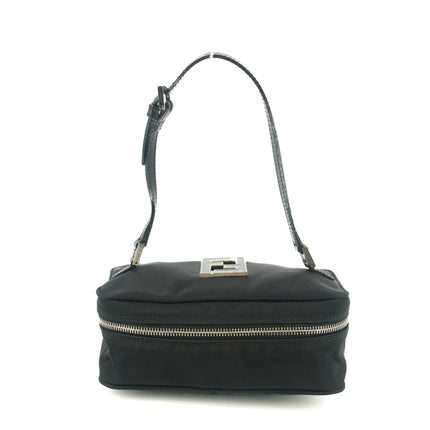 Fendi Black Nylon Vanity Pouch #8500