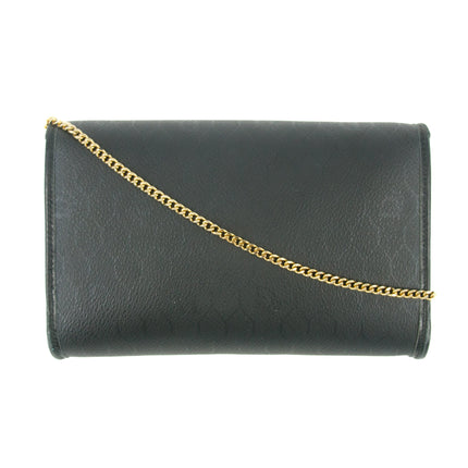 Christian Dior Black Honeycomb PVC Crossbody Bag #8508