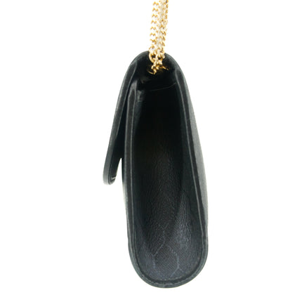 Christian Dior Black Honeycomb PVC Crossbody Bag #8508