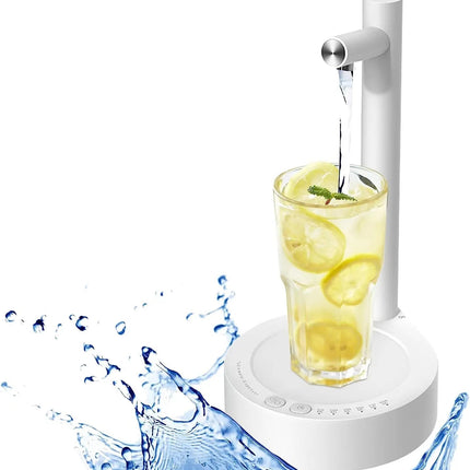 Desktop Water Bottle Dispenser, Smart Table Water Dispenser Portable Electric Water Bottle Pump Countertop For Universal Bottles, USB Charging Automatic Water Jug Dispenser For Bedside, Home, Office