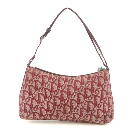 Christian Dior Trotter Oblique Red Shoulder Bag #9213