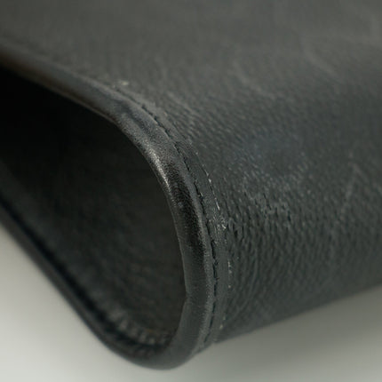Christian Dior Black Honeycomb PVC Crossbody Bag #9257