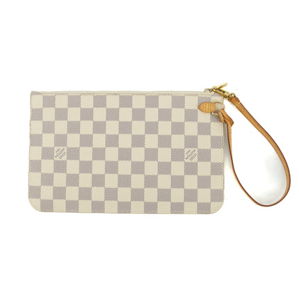 Louis Vuitton Damier Azur White Insert Pouch #9264