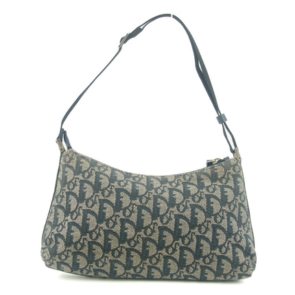 Christian Dior Trotter Oblique Blue Shoulder Bag #9306